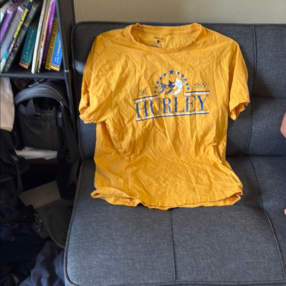 Hurley Mustard Graphic Tee